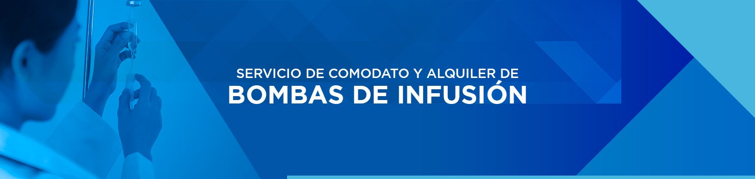 Comodato y Alquiler de Bombas de Infusión
